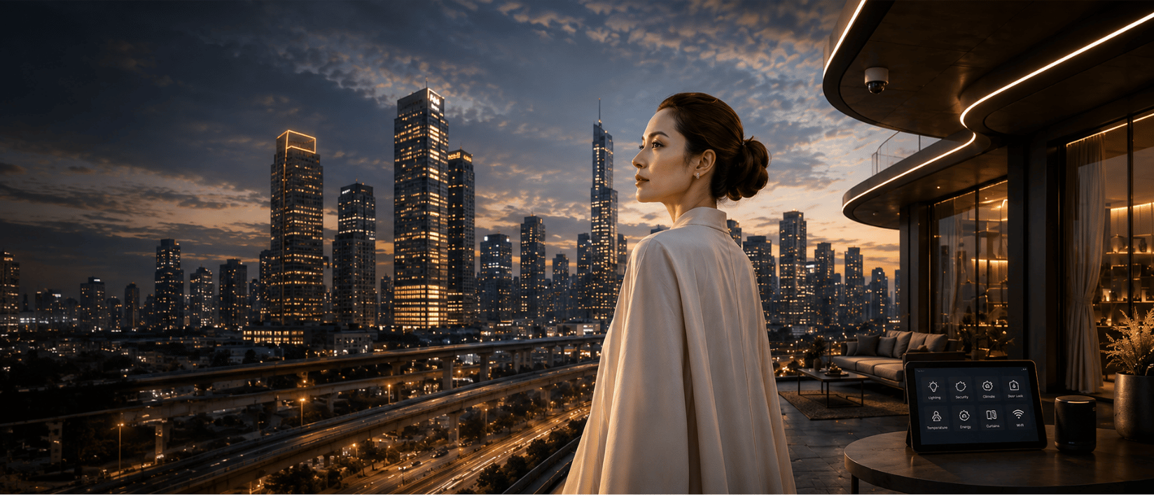 AI Marketplace Premium Living and Skyline View